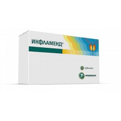 ИНФЛАМЕНД ТАБЛ. 225МГ Х 30 | INFLAMMED tab. 225 MG X 30