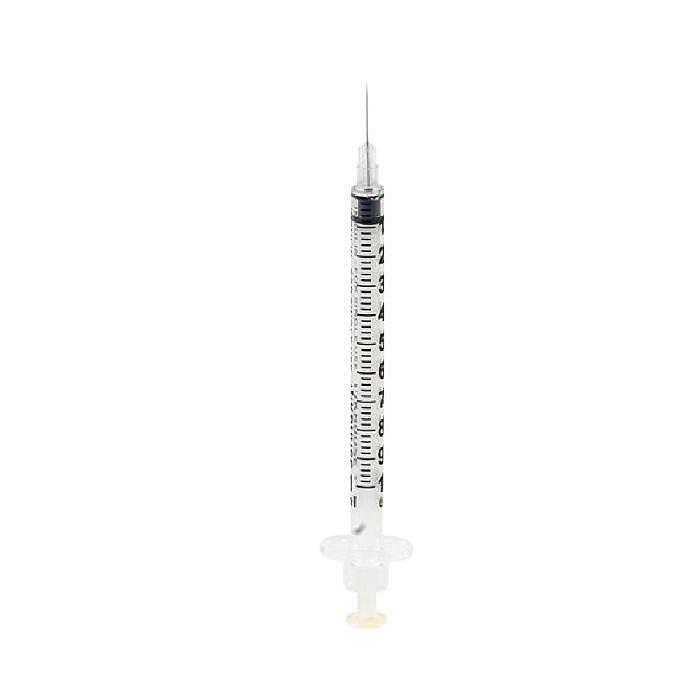 Инсулинова спринцовка с игла 1 мл 1 бр | Insulin syringe with needle 1 ml 1 pc