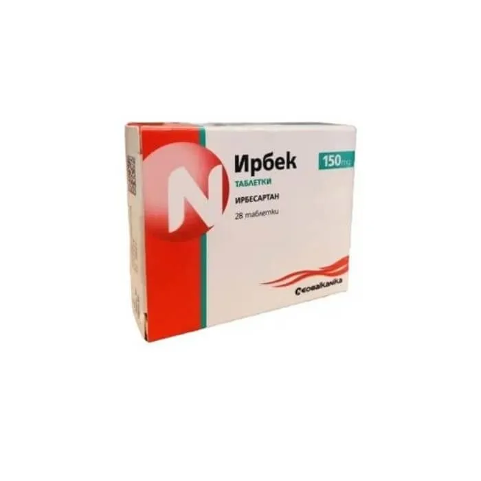 ИРБЕК ТАБЛ. 150МГ Х 28 | IRBEK tab. 150 MG X 28