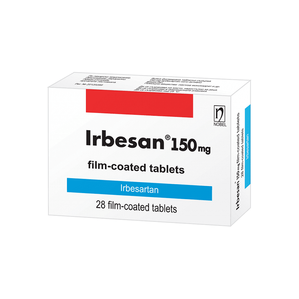 ИРБЕСАН ТАБЛ. 150МГ Х 28 | IRBESAN tab. 150 MG X 28
