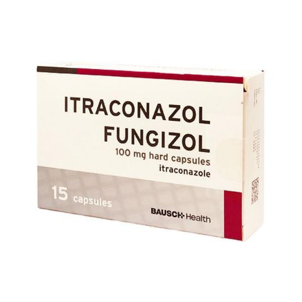 ИТРАКОНАЗОЛ ФУНГИЗОЛ100МГ КАПС. Х 4 | ITRACONAZOLE FUNGIZOL 100MG CAPSULES. X 4