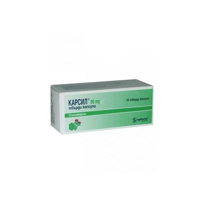 КАРСИЛ КАПС. 90МГ Х 30 | CARSIL CAPS. 90 MG X 30