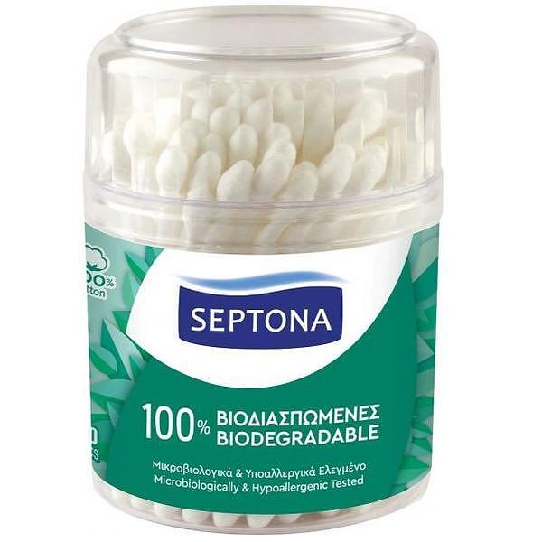 КЛЕЧКИ ЗА УШИ БИОРАЗГРАДИМИ СЕПТОНА Х 100 /КУТИЯ/ | BIODEGRADABLE EAR PLUGS SEPTONA X 100 /BOX/