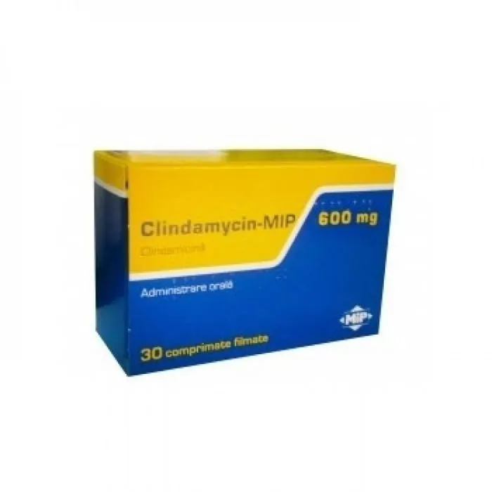 КЛИНДАМИЦИН-МИП ФИЛМ.ТАБЛ.600МГ Х 30 | CLINDAMYCIN-MIP FILM. tab. 600MG X 30