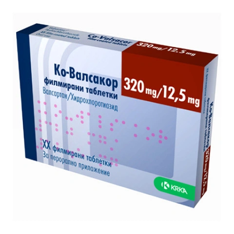 КО-ВАЛСАКОР ТАБЛ.320МГ/12