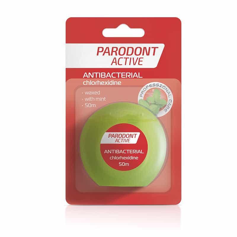 КОНЦИ ЗА ЗЪБИ PARODONT ACTIVE  50 М | PARODONT ACTIVE DENTAL FLOSS 50 M