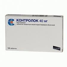 КОНТРОЛОК ТАБЛ.40МГ Х 14 | CONTROL PANEL 40MG X 14