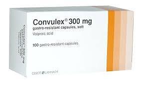 КОНВУЛЕКС КАПС. 300МГ Х 100 | CONVULEX CAPS. 300MG X 100