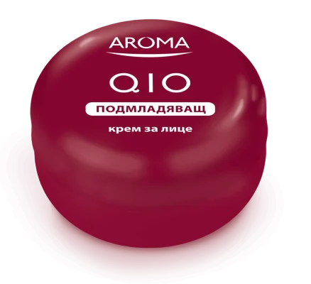 КРЕМ ЗА ЛИЦЕ AROMA Q10 75 МЛ | AROMA Q10 FACE CREAM 75 ML