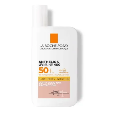 LA ROCHE-POSAY ANTHELIOS SPF50+UVMUNE 400 ФЛУИД ЦВЕТ. 50МЛ | LA ROCHE-POSAY ANTHELIOS SPF50+UVMUNE 400 FLUID COLOR. 50 ML