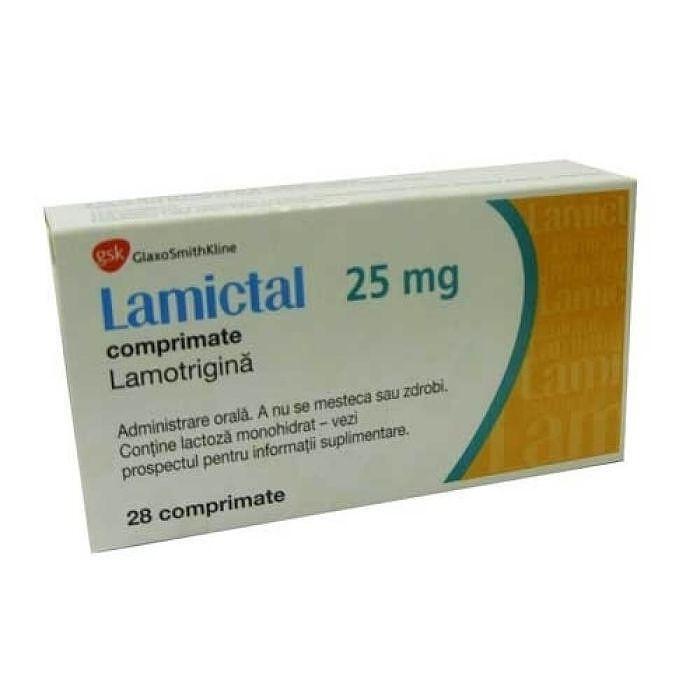 ЛАМИКТАЛ ТАБЛ. 25МГ Х 28 | LAMIKTAL tab. 25 MG X 28