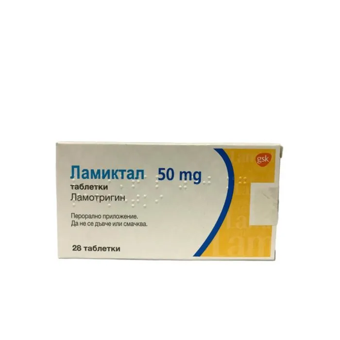 ЛАМИКТАЛ ТАБЛ. 50МГ Х 28 | LAMIKTAL tab. 50 MG X 28