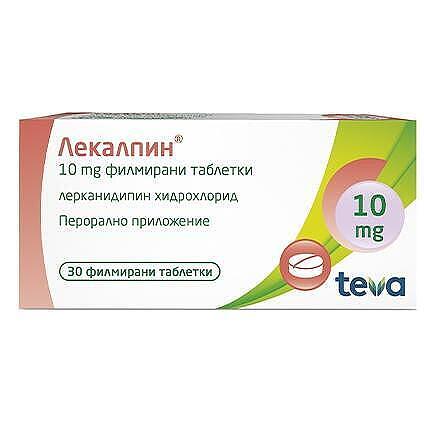 ЛЕКАЛПИН ТАБЛ. 10МГ Х 30 | LECALPIN tab. 10 MG X 30