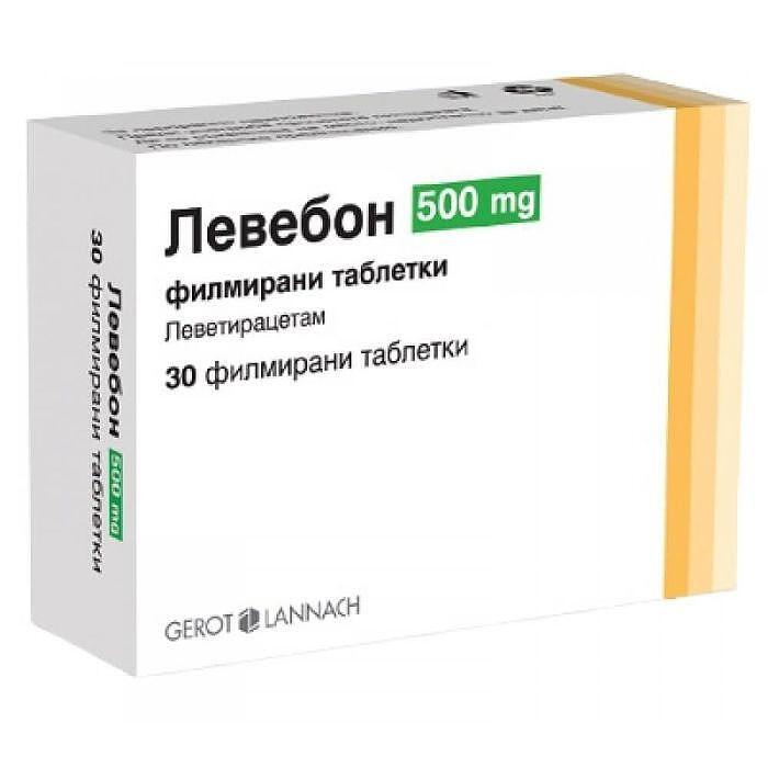 ЛЕВЕБОН ТАБЛ. 500МГ Х 30 | LEVEBON tab. 500MG X 30