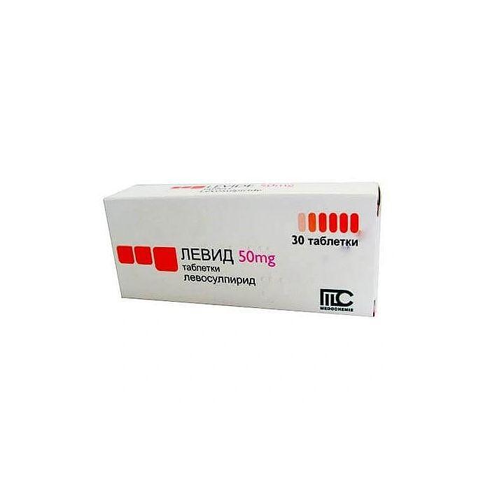 ЛЕВИД ТАБЛ. 50МГ Х 30 | LEVID tab. 50 MG X 30