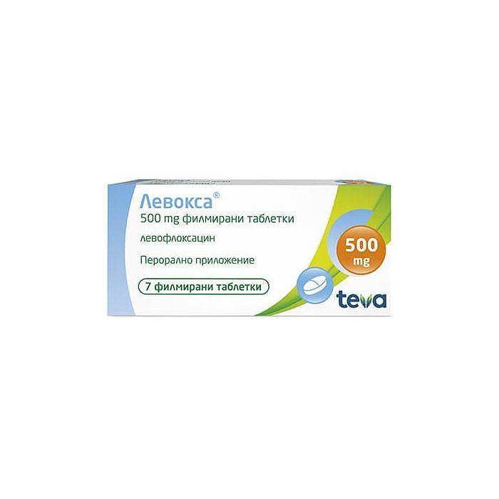 ЛЕВОКСА ТАБЛ. 500МГ Х 7 | LEVOXA tab. 500MG X 7
