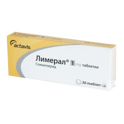 ЛИМЕРАЛ ТАБЛ 1МГ Х 30 | LIMERAL TABLET 1MG X 30