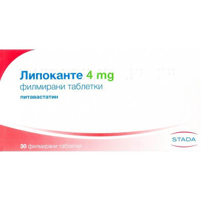 ЛИПОКАНТЕ ТАБЛ. 4МГ Х 30 | LIPOCANTE tab. 4MG X 30