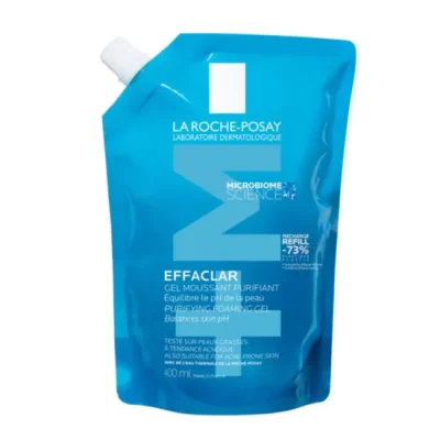 ЛРП EFFACLAR ГЕЛ АКНЕ почистващ 400мл. /рефил/ | LA ROCHE-POSAY EFFACLAR ACNE CLEANSING GEL 400ml. /refill/