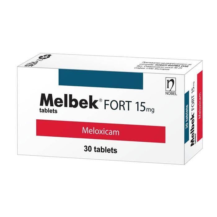 МЕЛБЕК ФОРТ ТАБЛ. 15МГ Х 30 | MELBEC FORT tab. 15 MG X 30