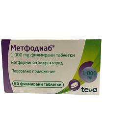 МЕТФОДИАБ ТАБЛ.850МГ Х 60 | METFODIAB tab. 850 MG X 60