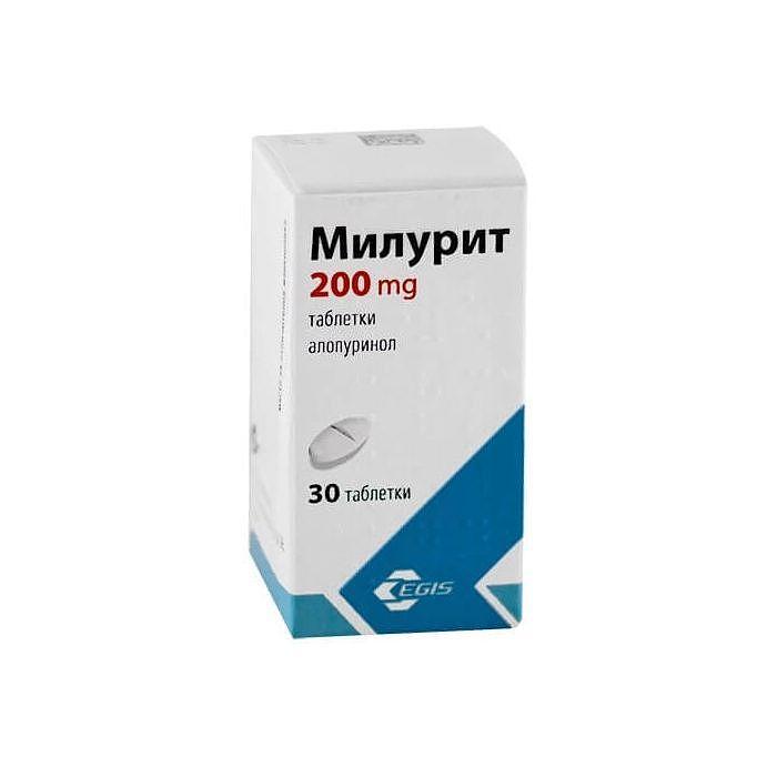 МИЛУРИТ ТАБЛ. 200МГ Х 30 | MILURIT tab. 200 MG X 30