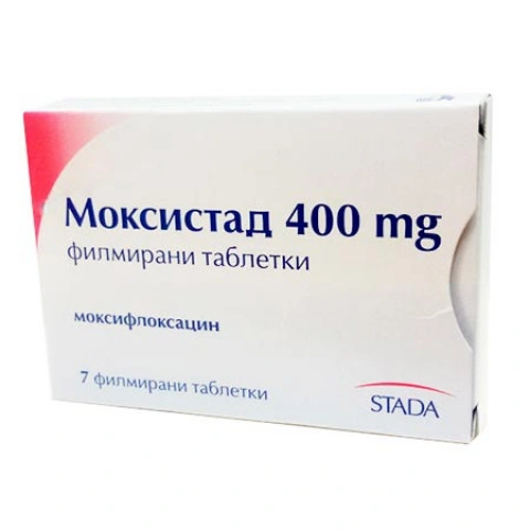 МОКСИСТАД ТАБЛ. 400МГ Х 7 | MOXISTAD tab. 400MG X 7