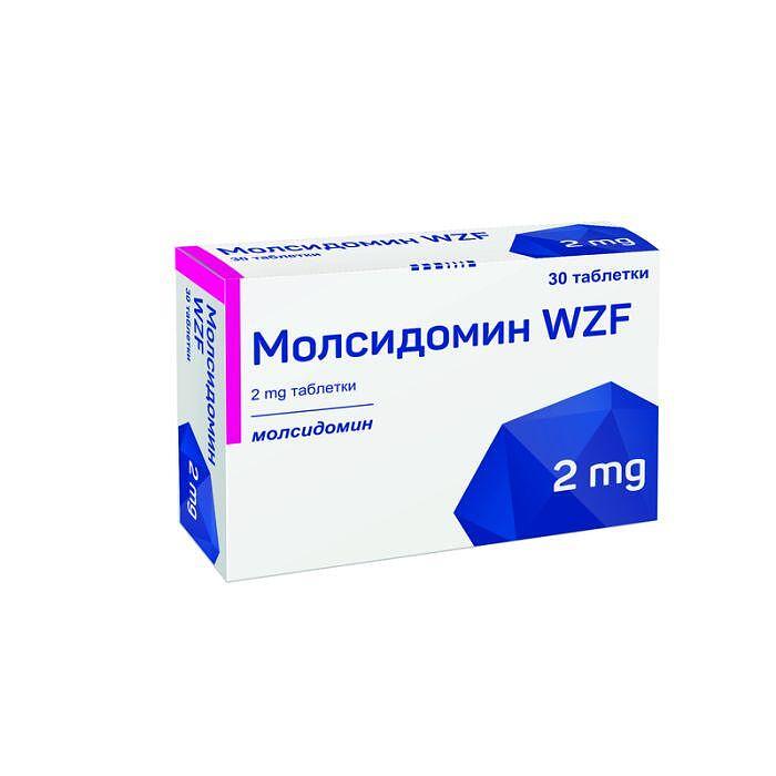 МОЛСИДОМИН ТАБЛ. 2МГ Х 30 | MOLSYDOMINE tab. 2 MG X 30