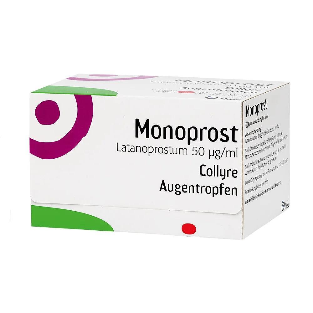 МОНОПРОСТ КАПКИ 50МКГ/МЛ 2МЛ Х 30 МОНОДОЗИ | MONOPROST DROPS 50MG/ML 2ML X 30 MONODOSES