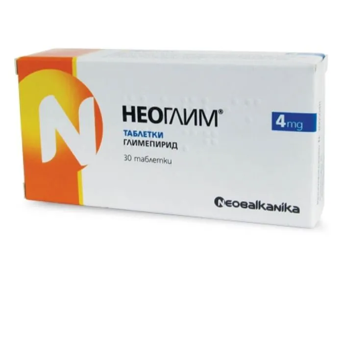 НЕОГЛИМ ТАБЛ.4МГ Х 30 | NEOGLIM tab. 4MG X 30
