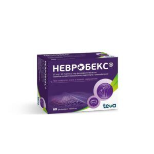 НЕВРОБЕКС ТАБЛ. 15МГ/10МГ/0