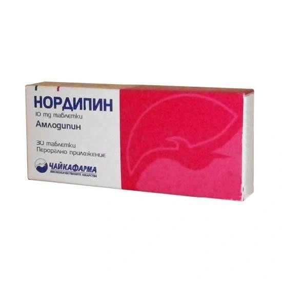 НОРДИПИН ТАБЛ. 10МГ Х 30 ЧФ | NORDIPIN tab. 10 MG X 30 BF