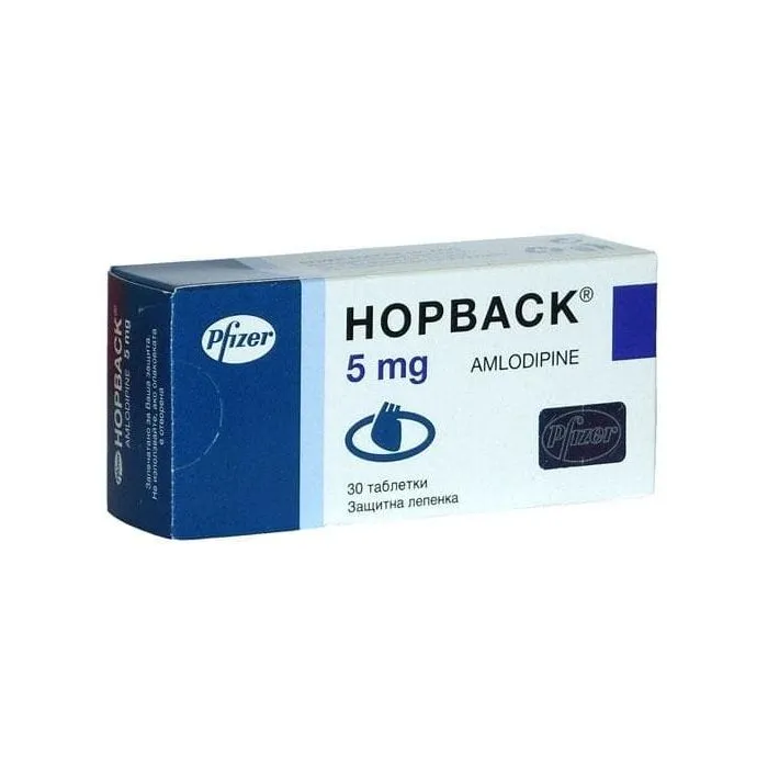 НОРВАСК ТАБЛ. 5МГ Х 30 | NORVASK tab. 5 MG X 30