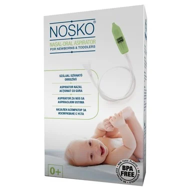 НОСКО BABY АСПИРАТОР ЗА НОС /ИЗСМУКВАНЕ С УСТА/ | NOSKO BABY NOSE ASPIRATION /SUCTION WITH THE MOUTH/