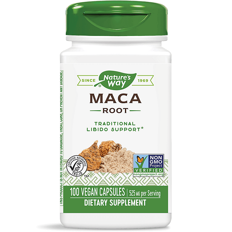 НУ МАКА КОРЕН 525МГ КАПС. Х 100 NW | NU MACA ROOT 525MG CAPSULES. X 100 NW