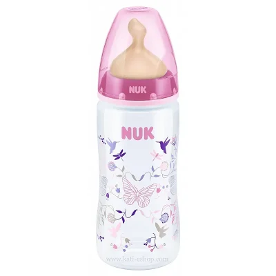 НУК ШИШЕ 300МЛ КАУЧУК | NUK 300ML RUBBER BOTTLE