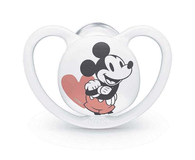 НУК ЗАЛЪГАЛКА СИЛИКОН 18-36М. МИКИ МАУС | NUK pacifier SILICONE 18-36M. MICKEY MOUSE
