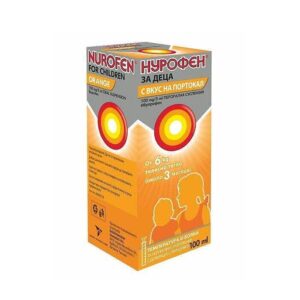 НУРОФЕН CHILDREN СУСП. 100МГ/5МЛ 100МЛ /ПОРТОКАЛ/ | NUROFEN CHILDREN SUSP. 100MG/5ML 100ML /ORANGE/