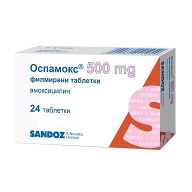 ОСПАМОКС ТАБЛ. 500МГ Х 24 | OSPAMOX tab. 500MG X 24