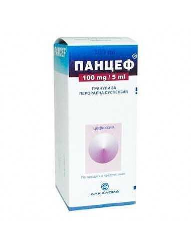 ПАНЦЕФ СУСП. 100МГ/5МЛ 100МЛ | PANCEF SUSP. 100MG/5ML 100ML