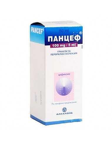ПАНЦЕФ СУСП. 100МГ/5МЛ 60МЛ | PANCEF SUSP. 100MG/5ML 60ML