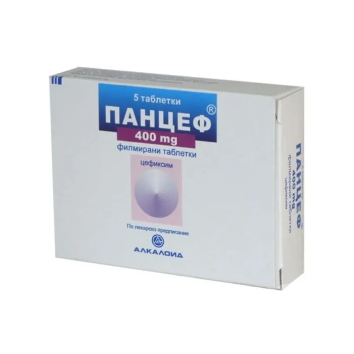 ПАНЦЕФ ТАБЛ. 400МГ Х 5 | PANTSEF tab. 400MG X 5