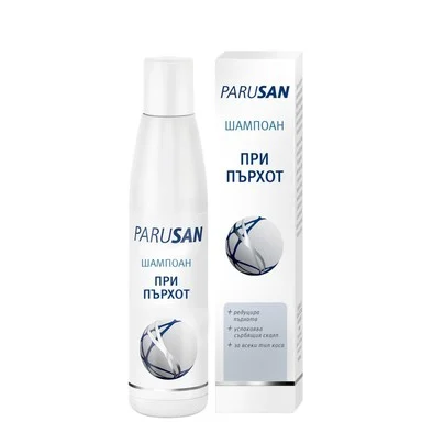 ПАРУСАН ШАМПОАН ПРИ ПЪРХОТ 200МЛ | PARUSAN DANDRUFF SHAMPOO 200ML