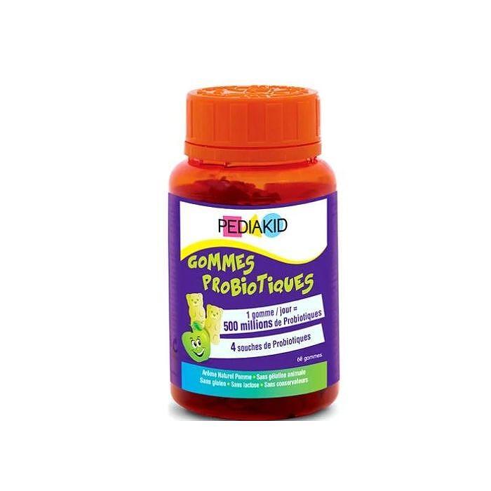 Педиакид пробиотични дъвчащи мечета за деца х60 | Pediakid probiotic chewable bears for children x60