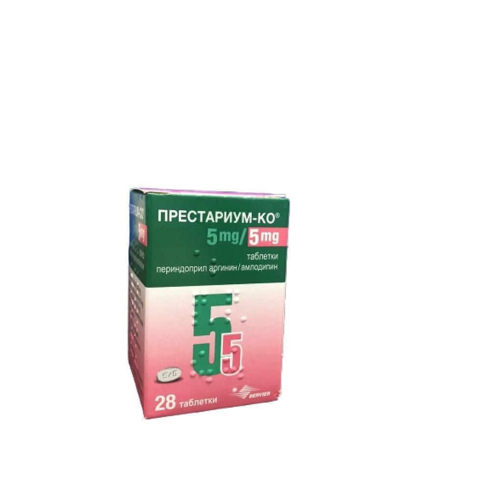 ПРЕСТАРИУМ-КО ТАБЛ. 5МГ/5МГ Х 28 | PRESTARIUM-CO tab. 5MG/5MG X 28