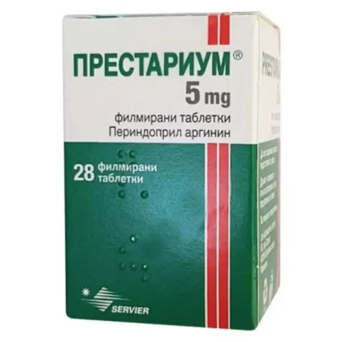 ПРЕСТАРИУМ ТАБЛ. 5МГ Х 28 | PRESTARIUM tab. 5 MG X 28