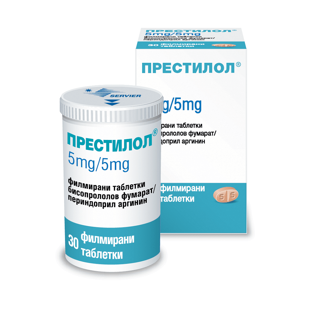 ПРЕСТИЛОЛ ТАБЛ. 5МГ/5МГ Х 30 | PRESTILOL tab. 5MG/5MG X 30