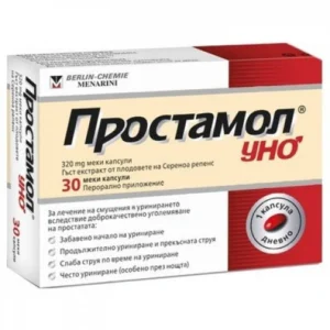 ПРОСТАМОЛ УНО КАПС. 320МГ Х 30 | PROSTAMOL UNO CAPSULES. 320 MG X 30