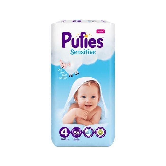 PUFIES (MP) Sensitive - 4 Maxi 56 pcs | PUFIES (MP) Sensitive - 4 Maxi 56 pcs