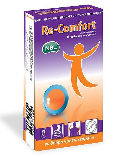 РЕ-КОМФОРТ ТАБЛ. ЗА ДЪВЧЕНЕ Х 6 | RE-COMFORT tab. FOR CHEWING X 6